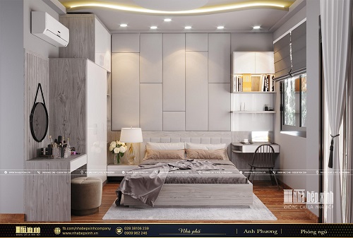 Thiết kế nội thất phòng ngủ đẹp, hiện đại - NBX500